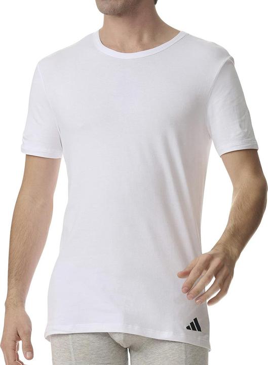 Immagine prodotto adidas 4er Pack Active Flex Cotton Unterhemd / Shirt Kurzarm (M)