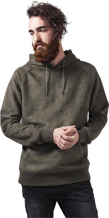 Actual product image Urban Classics Imitation Suede Hoody (S)