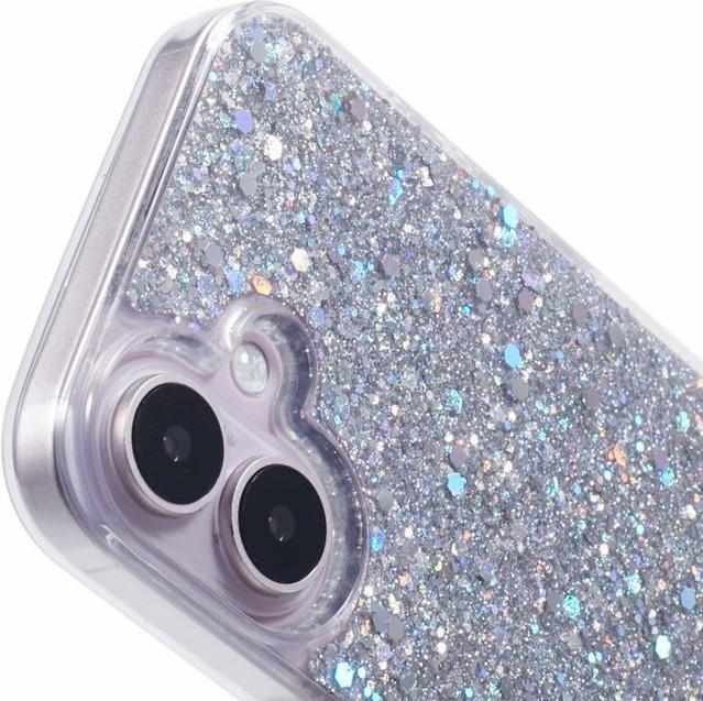 Produktbild MU Style Glitzer TPU Softcase Series Hülle (Apple iPhone 16)
