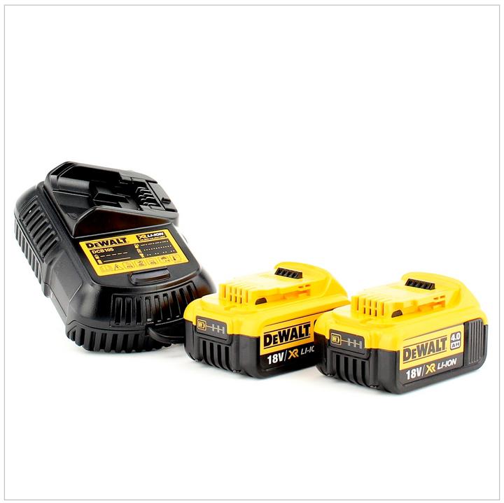 Actual product image DeWalt DCG412M2 Battery 18 V 4.0 Ah (125 mm)