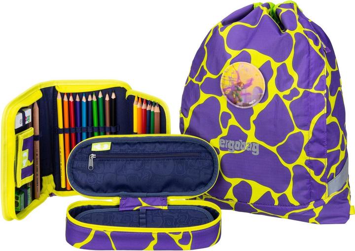 Produktbild Ergobag Schultaschen Set CUBO Light Lumi - SuBärkraft (19 l)