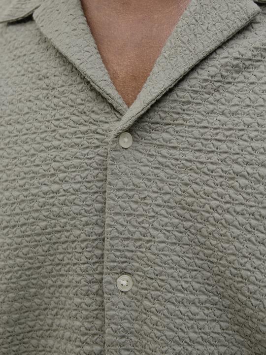 Produktbild Jack & Jones Jprblaleo Structure Resort Ss Shir Pls (5XL)