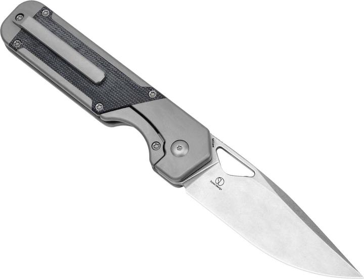 Image du produit Kizer Militaw Titanium Micarta Grey (8.50 cm)