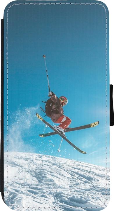 Actual product image PhoneLook Cover Wallet black Winter 22 Ski Jump (Apple iPhone 11 Pro Max)