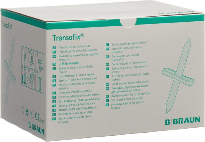 Immagine prodotto B.Braun Cannula a doppio ago per trasferimento Tranosfix, 50 pz.