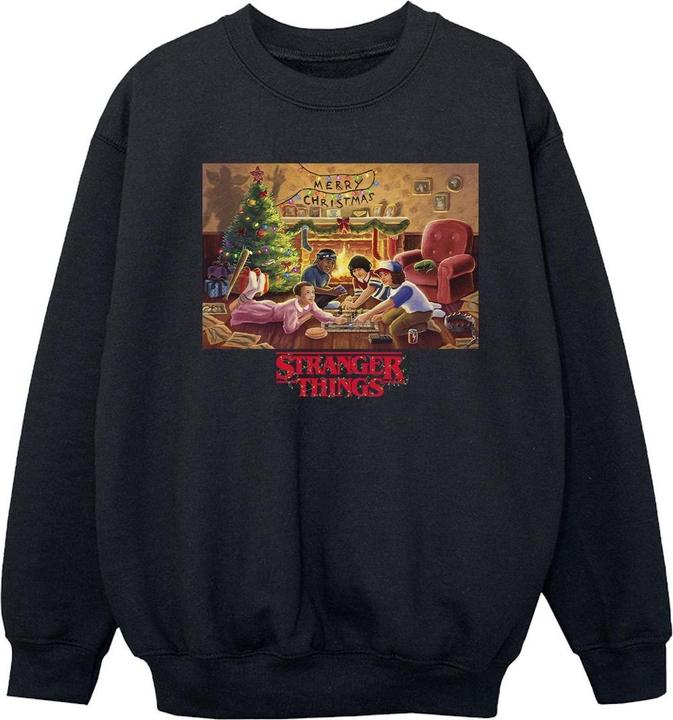 Image du produit Netflix - Sweat STRANGER THINGS CHRISTMAS GATHERING - Fille (140, 146)