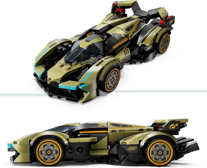 Productafbeelding LEGO 76923 Lamborghini Lambo V12 Vision GT supersportwagen (76923, LEGO Snelheidskampioenen)