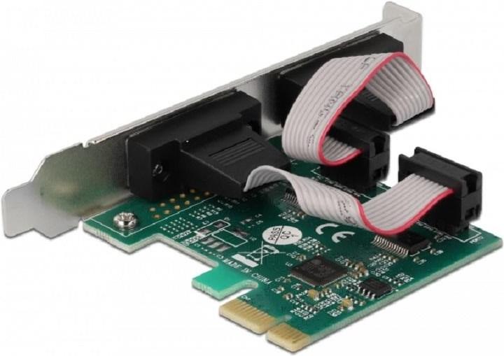 Actual product image Delock PCI Express card 90046 2x serial / RS232