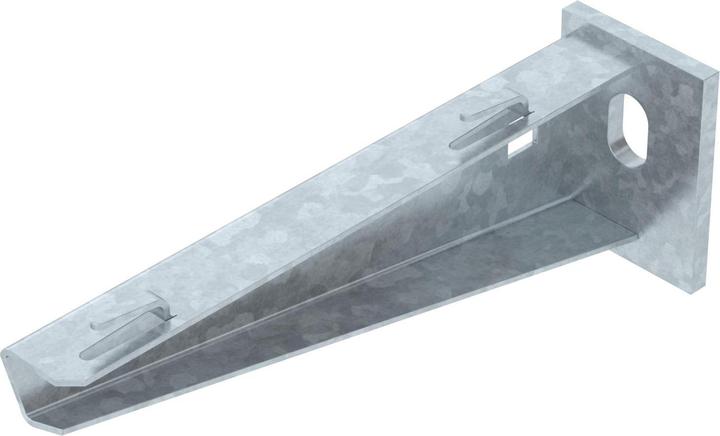 Actual product image OBO Bettermann OBO Wall bracket for mesh box 150 m, height 55 mm, length 160 mm, hot-dip galvanised