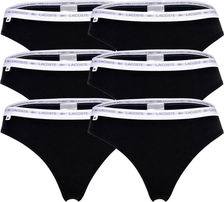 Immagine prodotto Lacoste 6-pack Stretch Cotton Briefs (XS, confezione da 6)