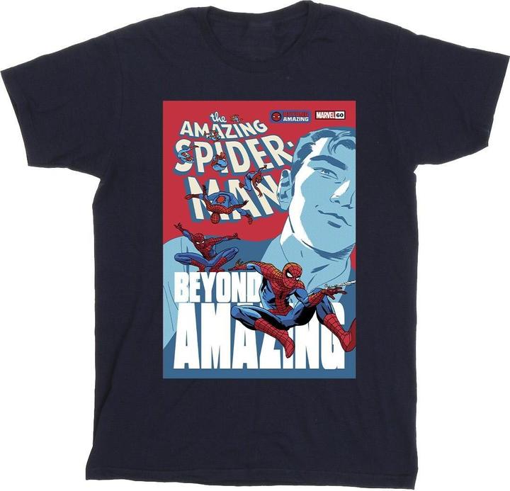 Image du produit - T-shirt SPIDER-MAN BEYOND AMAZING COVER - Homme (3XL)