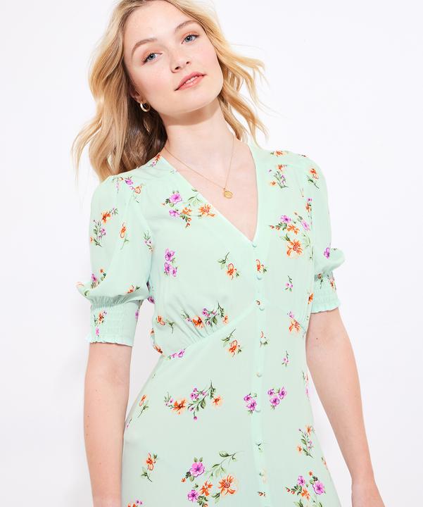 Immagine prodotto Joe Browns Ditsy Floral Button Midi Dress (46)