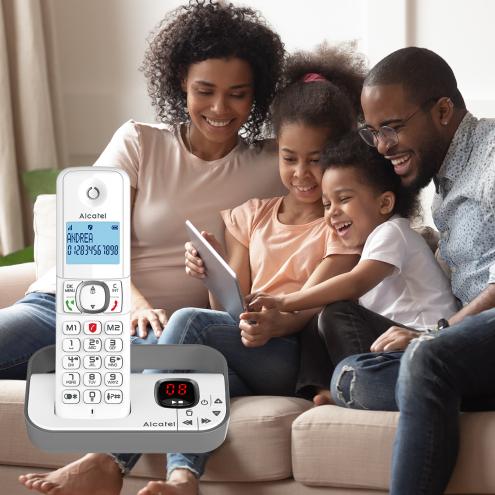 Actual product image Alcatel f860 Voice Duo Fixed Telephone