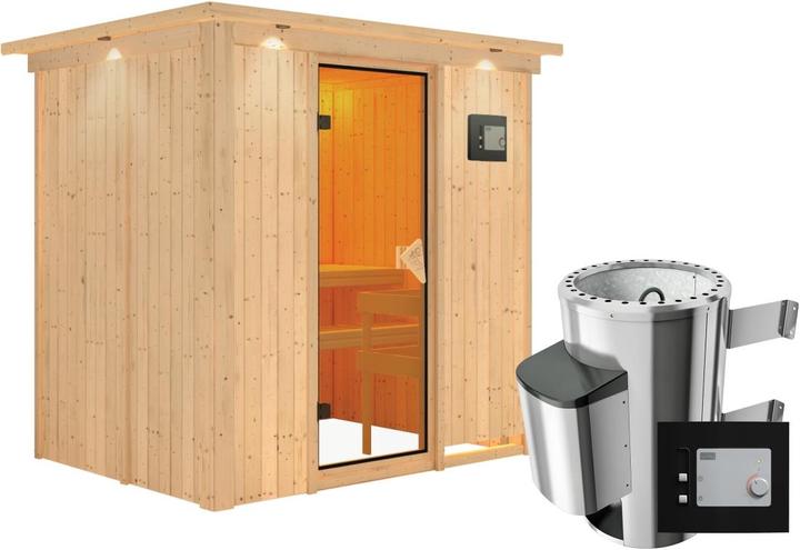 Image du produit Karibu Fanja avec couronne de toit (Contrôle externe Plug & Play 3,6 KW)