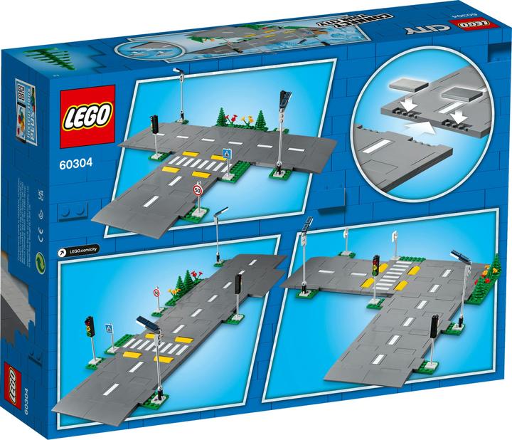 Produktbild LEGO Strassenkreuzung mit Ampeln (60304, LEGO City)