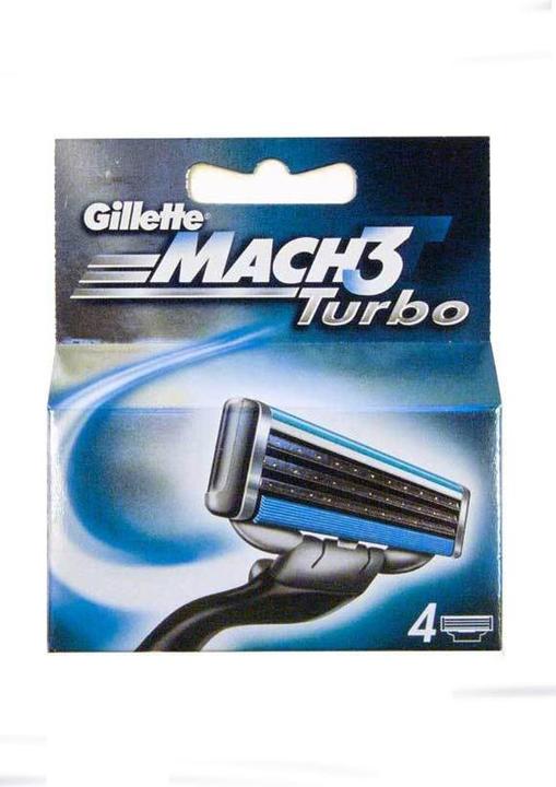 Produktbild Gillette Mach3 Turbo (4 x)
