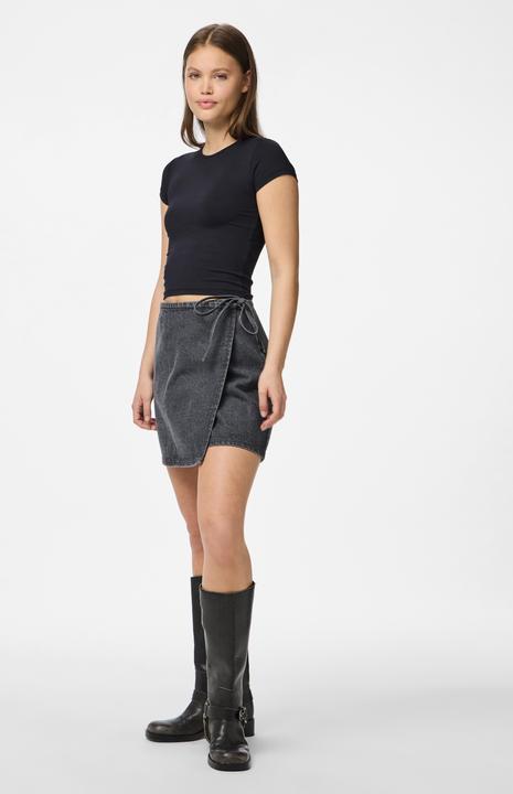 Produktbild Pieces PCFLORA DENIM Wickelrock (S)