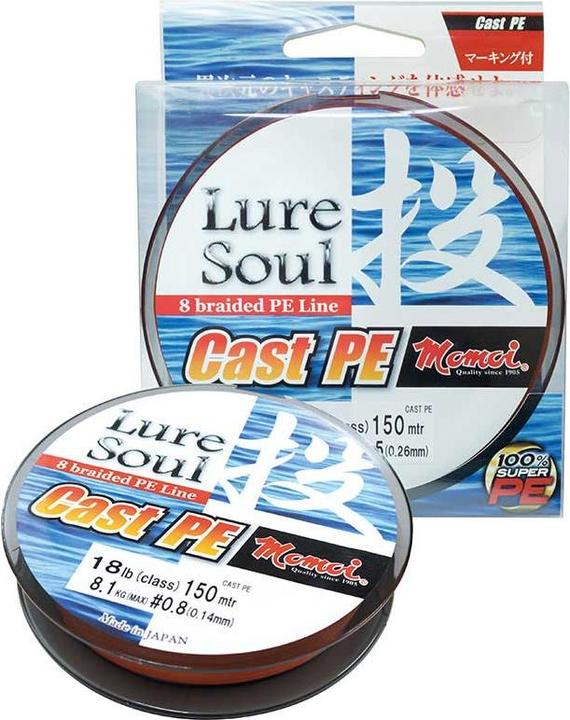 Produktbild Momoi Cast PE, Orange (6.80 kg, 0.12 mm)