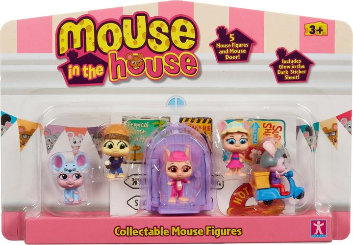Immagine prodotto Character MOUSE IN THE HOUSE - MOUSE 5 PACK ASSORTITI (07706)