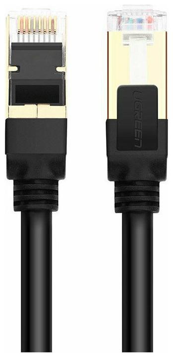 Immagine prodotto Ugreen NW107 Cavo di rete Ethernet RJ45 rotondo, Cat.7, STP, 2 m (nero) (UTP, CAT7, 2 m)