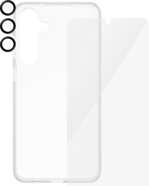 Actual product image Safe Edge to Edge Glass + Case (1 Piece, Samsung Galaxy S24+)
