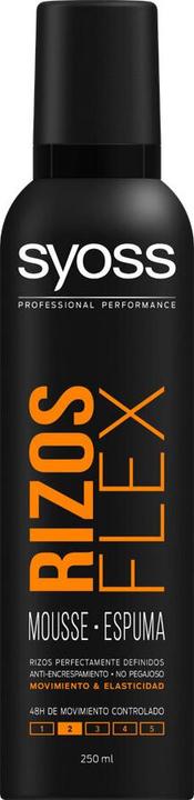 Syoss RIZOS FLEX mousse rizos definidos 250 ml (250 ml, Schaumfestiger)