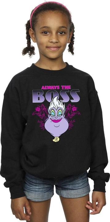 Actual product image Disney Girls The Little Mermaid Ursula Mum Is The Boss Sweatshirt (140, 146)