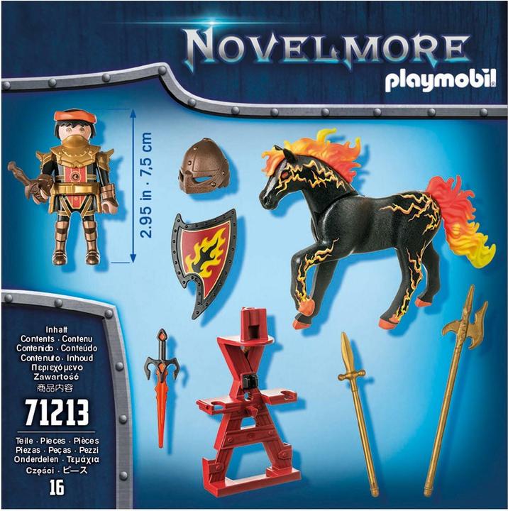 Immagine prodotto Playmobil Burnham Raiders - Fire Knights (71213, Playmobil Novelmore)