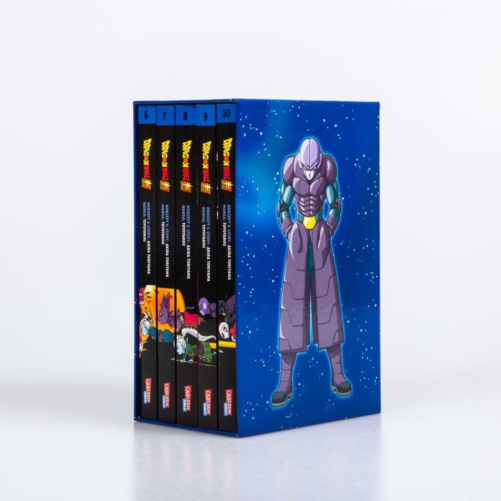 Produktbild Dragon Ball Super Bände 6-10 im Sammelschuber mit Extra (Deutsch, Akira Toriyama (Original Story), 2020)