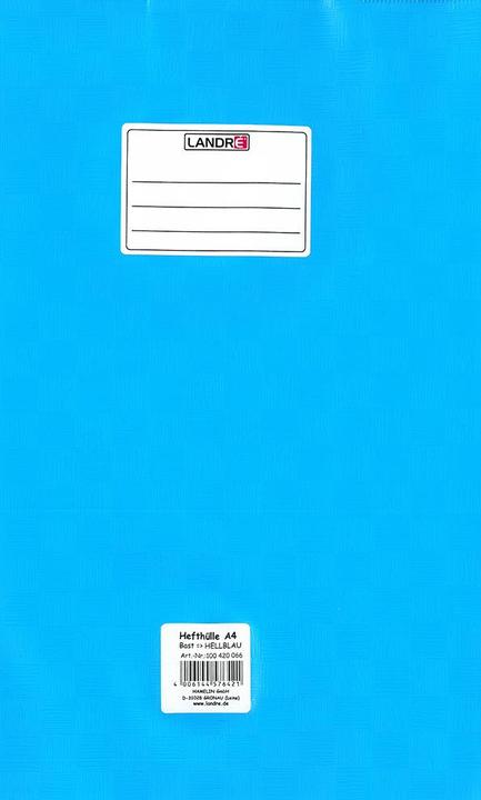 Actual product image Oxford Heftumschlag (A4)