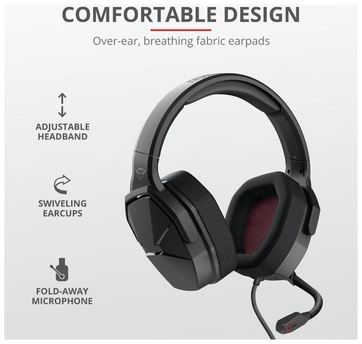 Produktbild Trust GXT 4371 Ward Multiplattform Gaming Headset (Kabelgebunden)