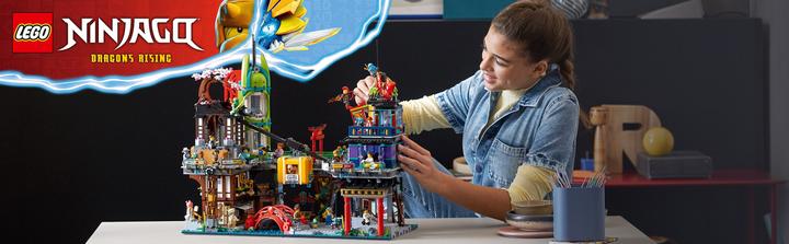 Image du produit LEGO Ninjago - Marchés en ville (71799, LEGO Ninjago, LEGO difficiles à trouver)
