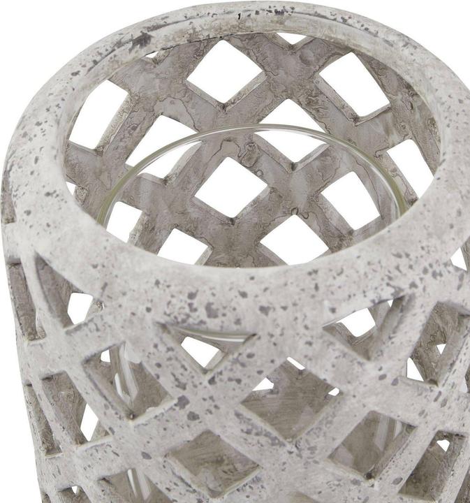 Image du produit Hill Interiors Lanterne ouragan à effet de pierre (1 x)