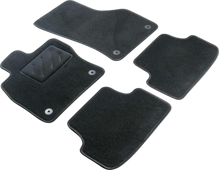 Actual product image Walser Floor mats for VW Golf IV BJ 1998 - 08/2003, Beetle BJ 1998 - 09/2011, Bora BJ 1998 - 2005 (2 front mats + 2 rear mats)