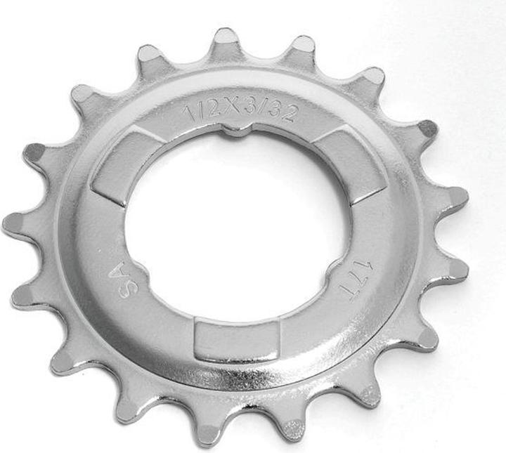 Sturmey Archer Ritzel gesteckt 17 Zähne 3/32", gekröpft (17)