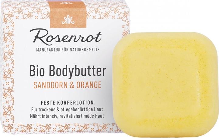 Produktbild Rosenrot Feste Bodybutter (Körpercreme, 200 ml)