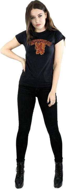 Actual product image Womens/Ladies Gryffindor Sport Emblem Cotton T-Shirt (XL)
