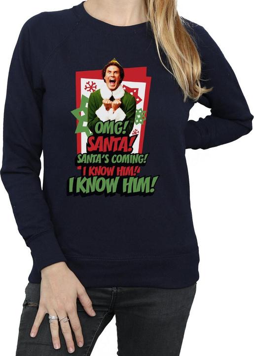 Image du produit Elf - Sweat OMG SANTA - Femme (L)
