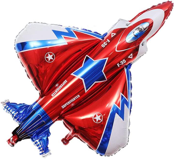Actual product image Grabo XL jet fighter balloon