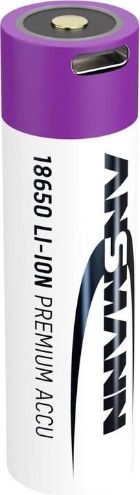 Image du produit Ansmann Batterie Li-Ion 18650 (1 pcs, 18650, 3400 mAh)