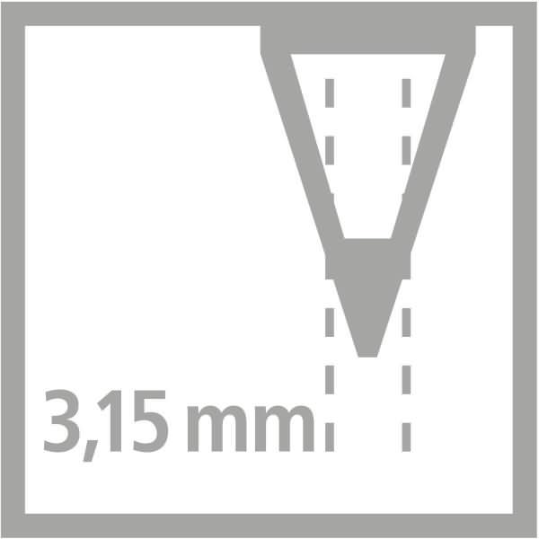 Produktbild STABILO Schreiblernbleistift EASYgraph, H„rtegrad: B, blau (3.15 mm, B, 1 x)
