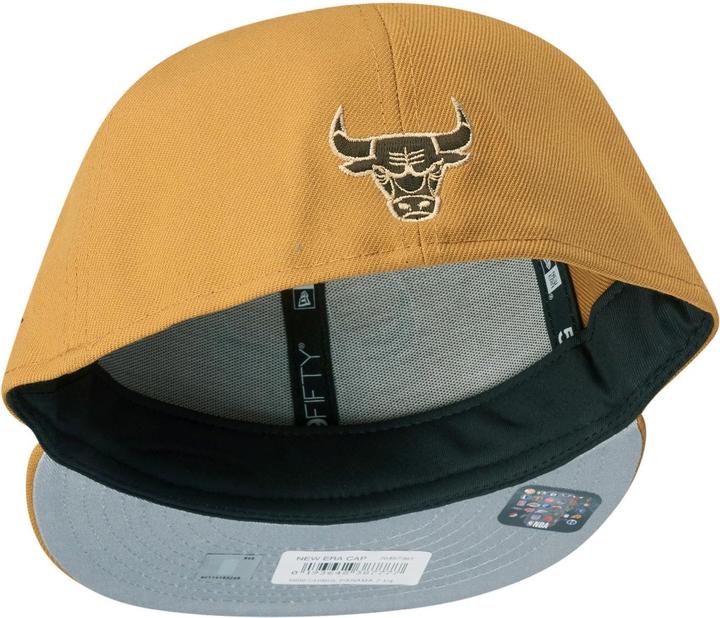 Produktbild New Era 59Fifty Cap - NBA Chicago Bulls tan braun - 7 1/4 (7 1/4)