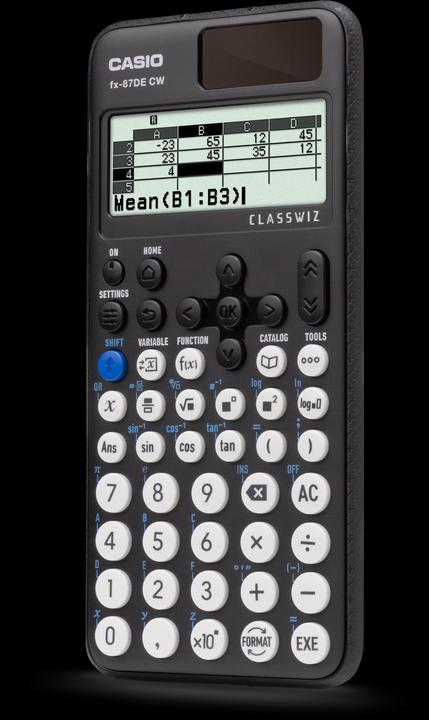 Produktbild Casio FX-87DE CW (Batterien, Solarzellen)