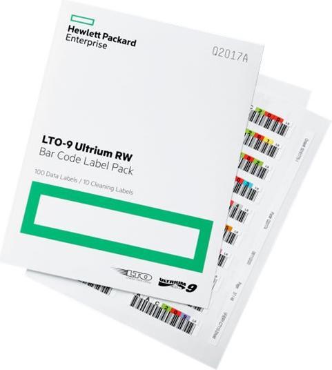 HPE E LTO-9 Ultrium RW Custom Labeled Library 20 Data Cartridges with Cases (LTO-9 Ultrium, 45000 GB)