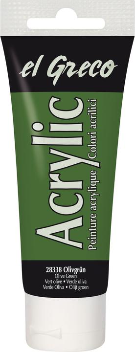 Produktbild Kreul el Greco Acrylic 75ml (Olivgrün, 75 ml)