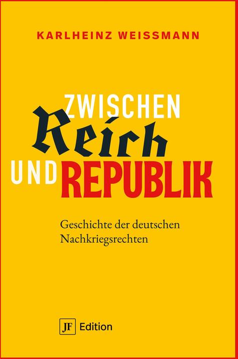 Produktbild Zwischen Reich und Republik (Deutsch, Karlheinz Weissmann, 2024)