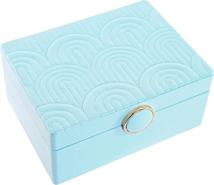 Produktbild DKD Home Decor Box-Schmuckkästchen grün Holz MDF 17 x 13 x 8,5 cm