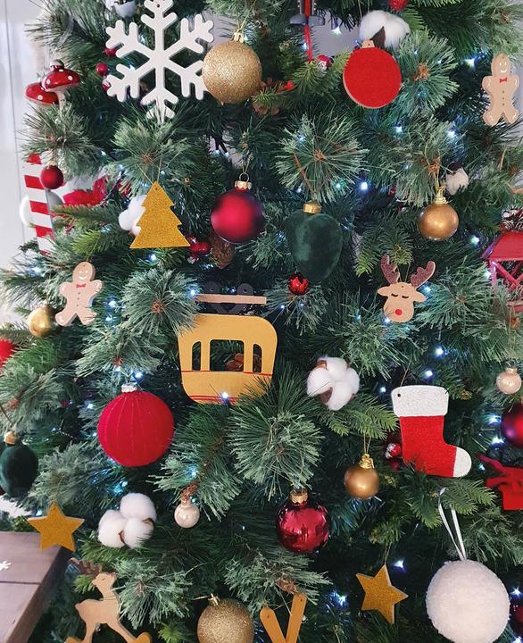 Produktbild Aladine MDF-Deko Weihnachtsbaum