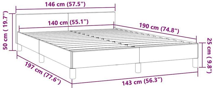 Actual product image VidaXL Johnny (140 x 190 cm)
