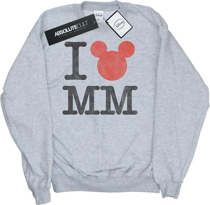 Disney Mickey Mouse I Love Mickey Sweatshirt